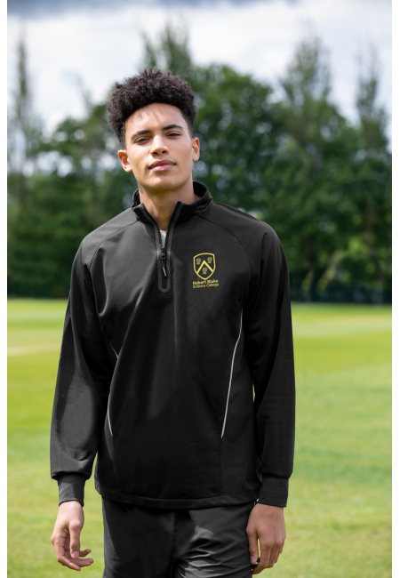  RB OLD LOGO Aptus Qtr Zip Training Top (non vat sizes)