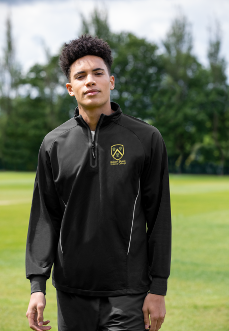  RB OLD LOGO Aptus Qtr Zip Training Top (non vat sizes)
