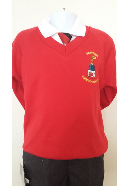 Eastover V'Neck Sweat Shirt Old Logo