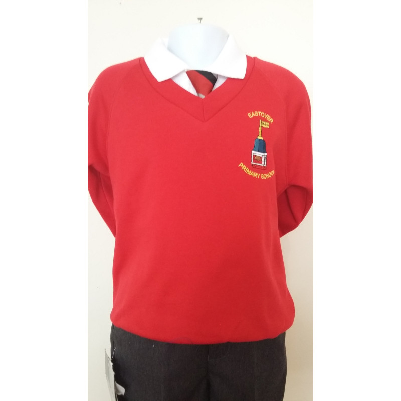 Eastover V'Neck Sweat Shirt Old Logo