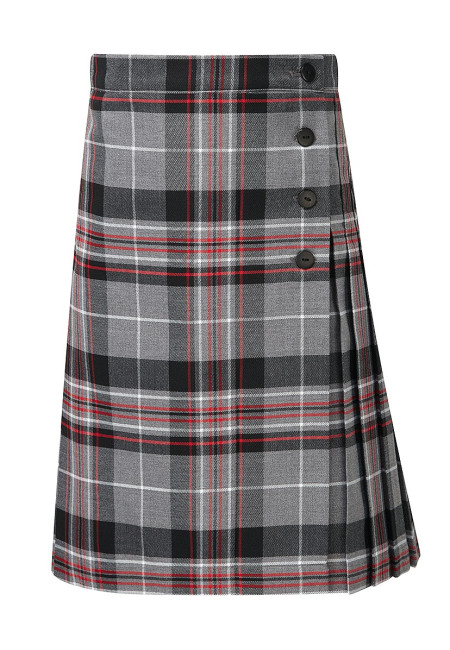 Kelso Tartan Skirt in Grey (non vat sizes 30",32", 34", 36", 38", 40")