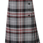Kelso Tartan Skirt in Grey (non vat sizes 22", 24", 26", 28")