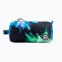 Hype Pencil Case Blue And Green Chalk Dust