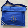 St John and St Francis Embroidered Book bag with logo and Adjustable Strap