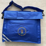 St John and St Francis Embroidered Book bag with logo and Adjustable Strap