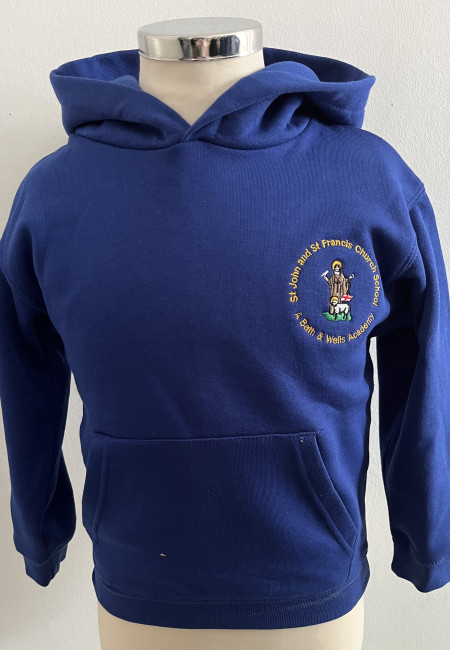 St John and St Francis PE Hoody-optional for pe