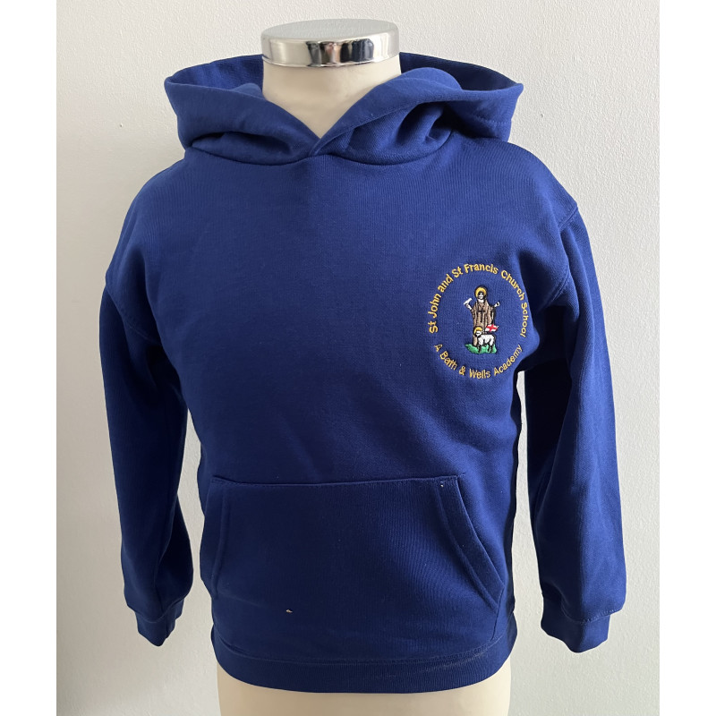 St John and St Francis PE Hoody-optional for pe