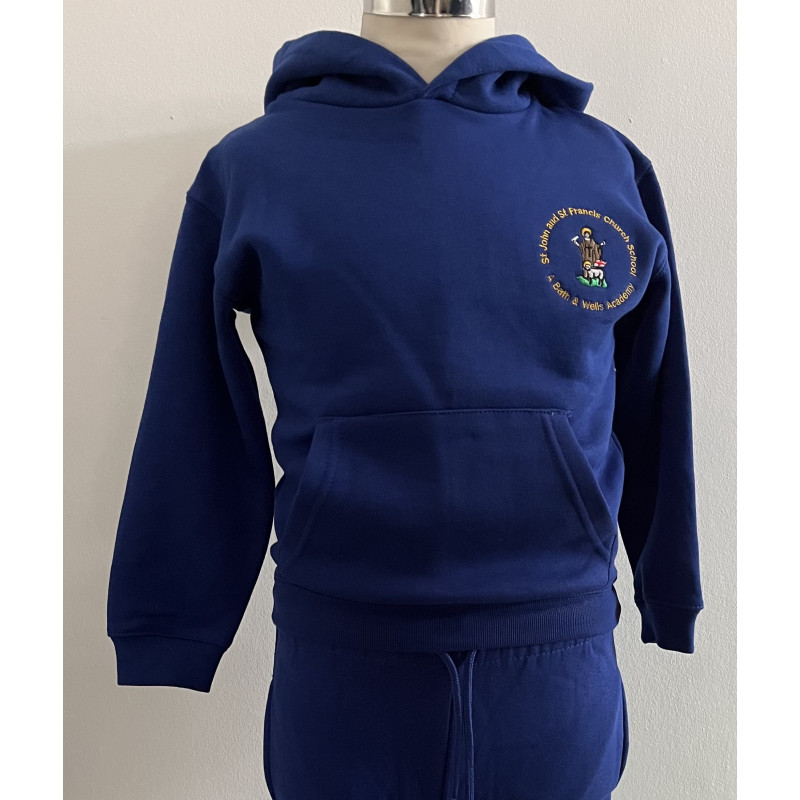 St John and St Francis PE Hoody-optional for pe