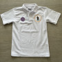 St John and St Francis Embroidered White Polo Shirt