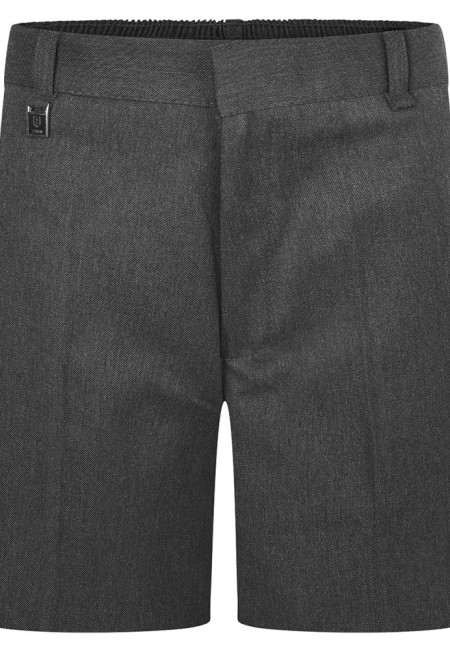 Boys Grey Sturdy Fit Shorts (15-16 Years)