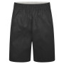 Black Polycotton PE Shorts