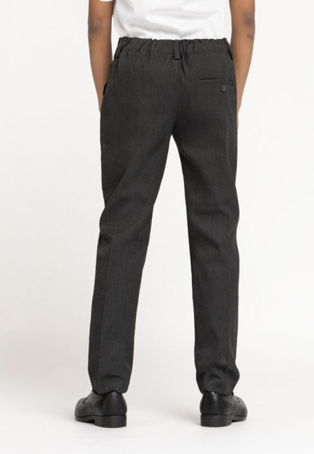 Boys Black Adjustable Waist Trousers  from £13.50
