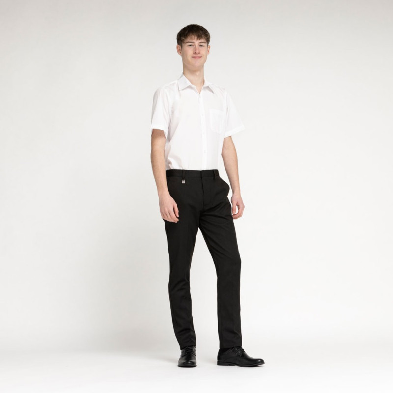Zeco Slim Leg Trousers - Charcoal 3/4yrs-13yrs From £13.50 Best Seller