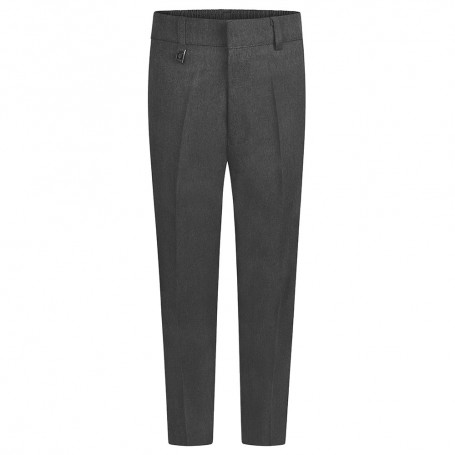 Slim Leg Trousers - Grey 3/4-13yrs  From £13.50