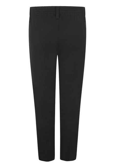 Boys Black Standard Fit Trousers  from £13.50
