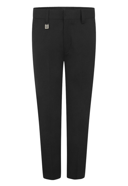 Boys Black Standard Fit Trousers  from £13.50