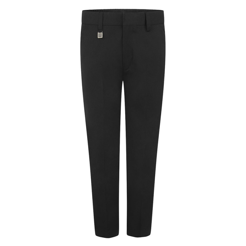 Boys Black Standard Fit Trousers  from £13.50