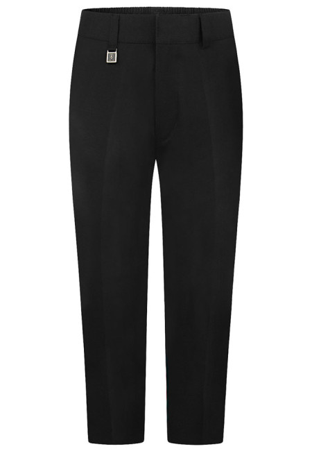 Boys Black Sturdy Fit Trousers (14 years - 16/17)