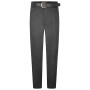 Mens Zeco Plus Size Short Leg Grey Trousers With Belt   (S - L) Best Seller