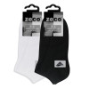 Black Trainer socks 3pk  4-6