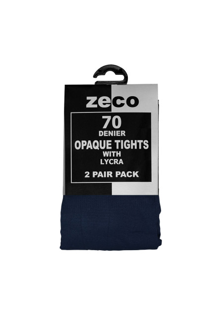 Opaque Tights Navy  (S/M - L/XL)