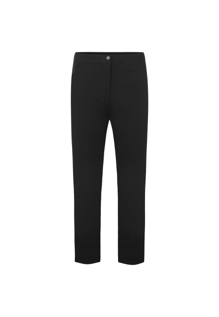 Zeco Girls Black Slim Fit Trousers (9-10 - 13yrs)