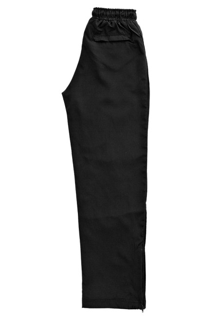 Microfibre Tracksuit Bottoms Black (XS- Large)