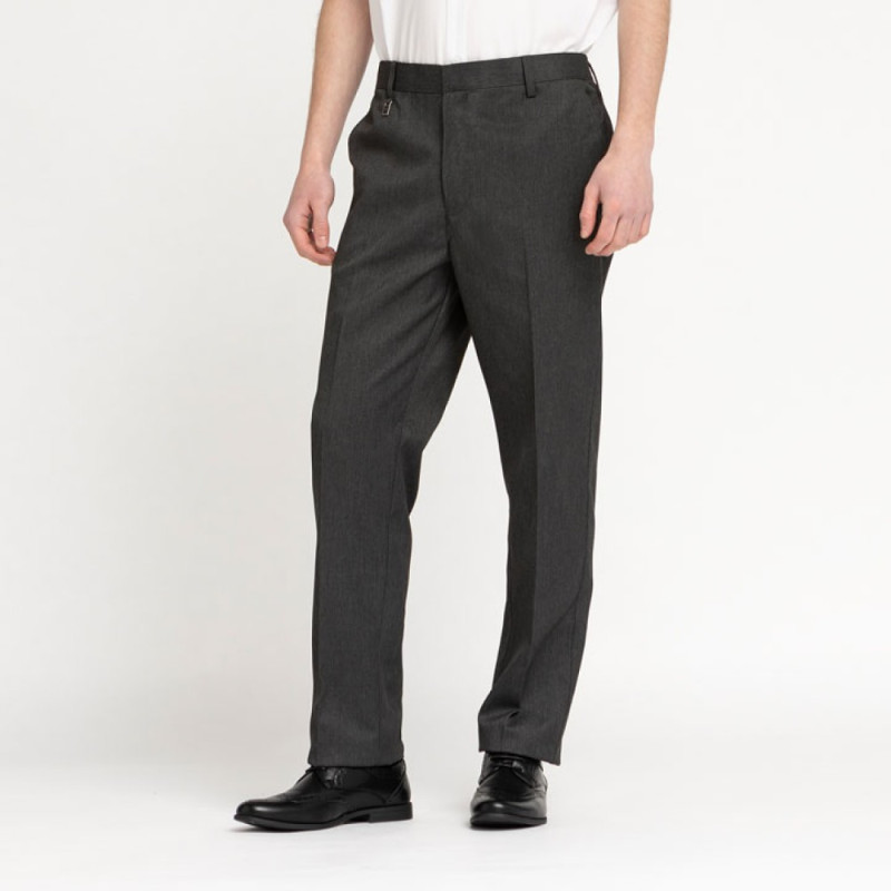 Boys Zeco Grey Sturdy Fit Trousers (6/7 - 13 years) Best Seller