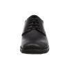 Tyson Clerk Lace Up School Shoe - Black