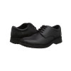 Tyson Clerk Lace Up School Shoe - Black