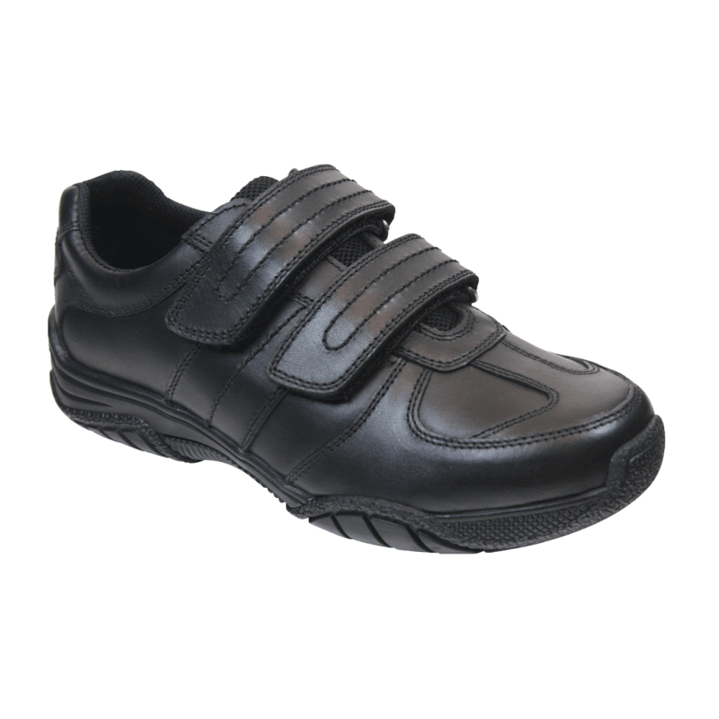 Chivers Boys School Shoes - Black