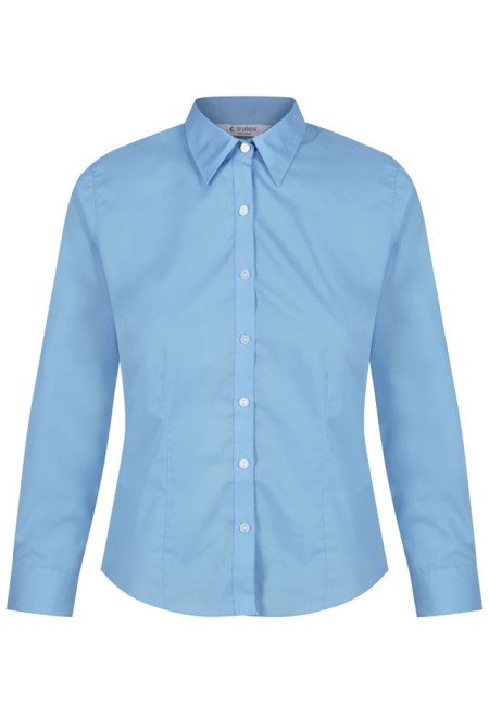 Blue Long Sleeve Fitted blouses 2Pk  (28"-34") Non Vat