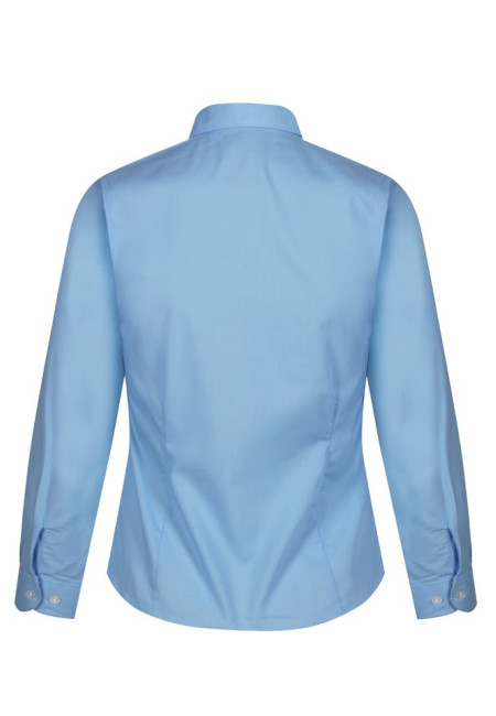 Blue Long Sleeve Fitted blouses 2Pk  (28"-34") Non Vat