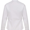 Plain White Fitted Long Sleeve Easy care Blouse 2pk