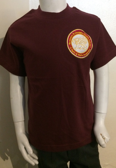 Wembdon St George's PE T-shirt With School Logo