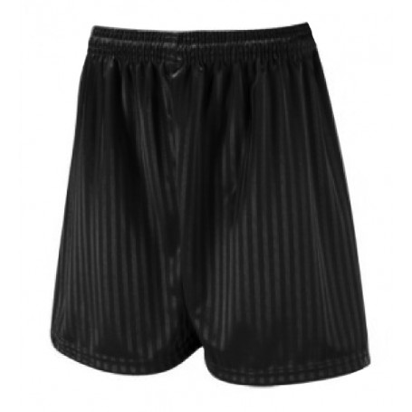 Unisex Black Football Shorts