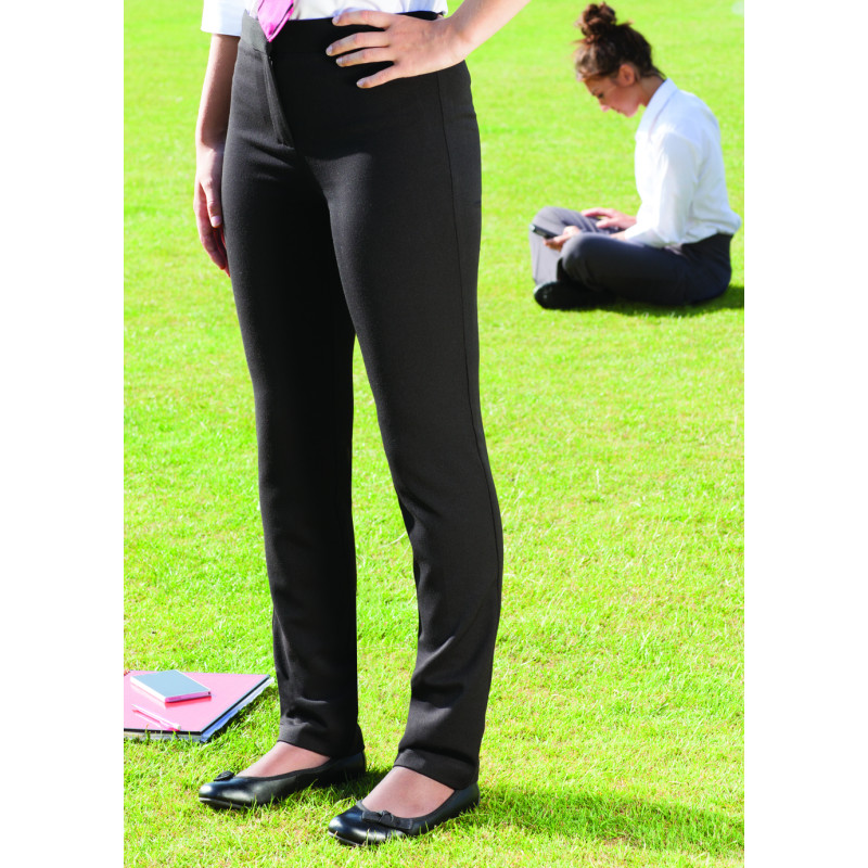 Trimley Slim Leg Trousers Black  30W - 38W