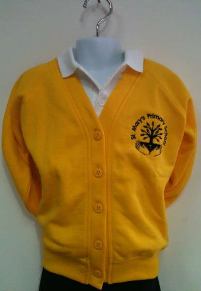 St Marys Yellow Cardigan