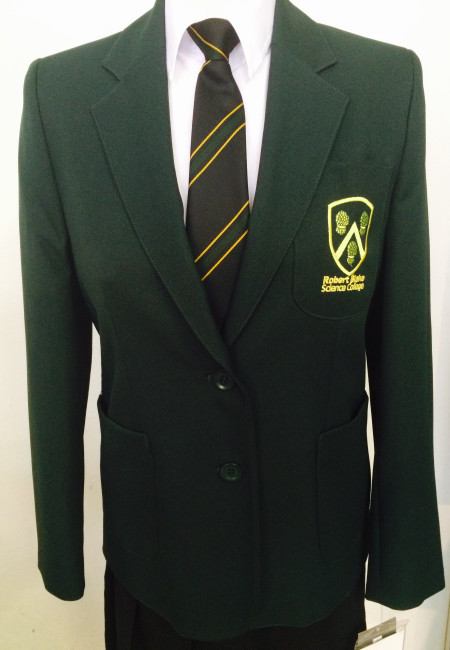 Girls Fitted Robert Blake Blazer  (38-46) with the newest logo (no Science College!)