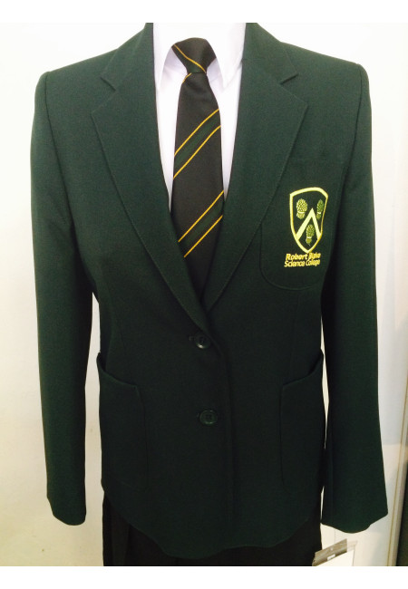 Girls Fitted Robert Blake Blazer  (38-46) with the newest logo (no Science College!)