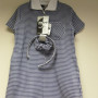 Blue A-Line Gingham Dress