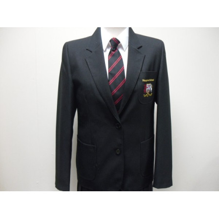 Girls Black Fitted Zeco Blazer( no logo)