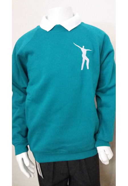 Willowdown Jade Embroidered Sweatshirt