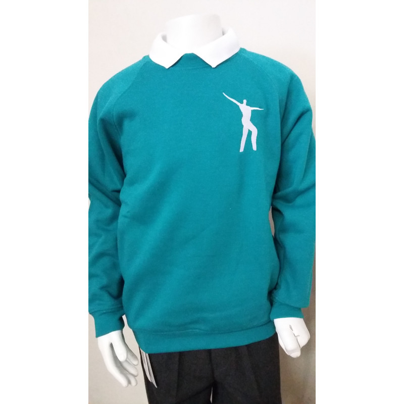 Willowdown Jade Embroidered Sweatshirt