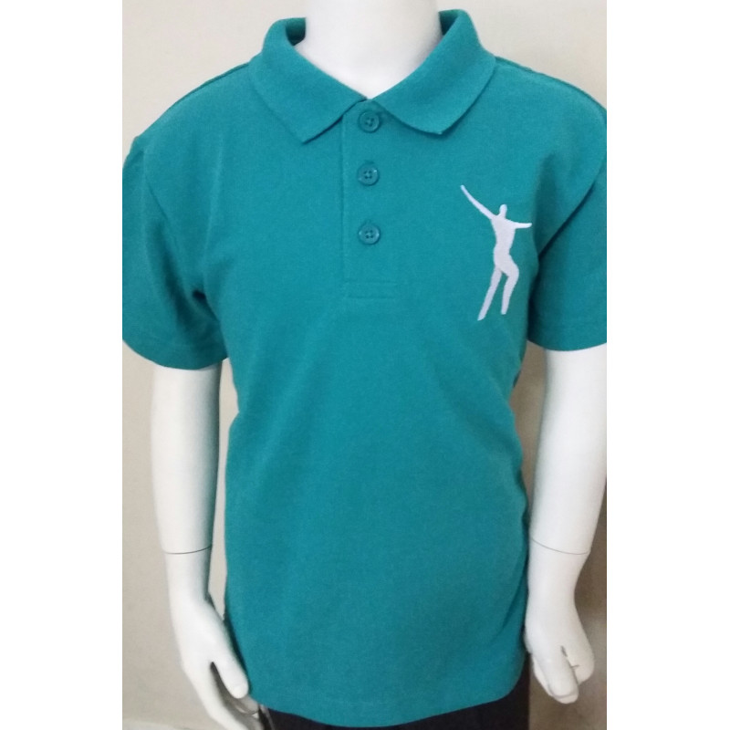 Willowdown Jade/White Embroidered Polo