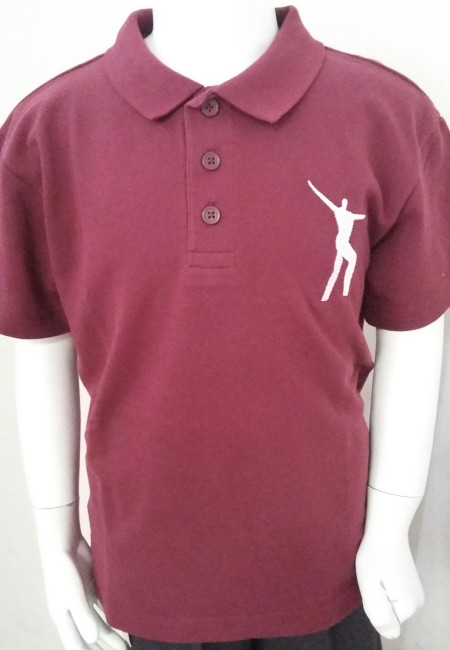 Willowdown Embroidered Claret Polo Shirt