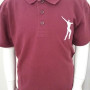 Willowdown Embroidered Claret Polo Shirt