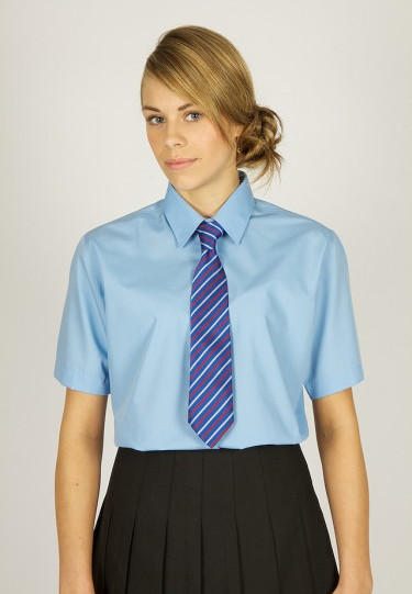 Blue Short Sleeve blouses 2Pk  (28"-34") Non Vat