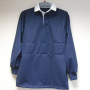 Rugby shirt ( navy blue with yellow band on the inside semi reversible)REDUCED PRICE
