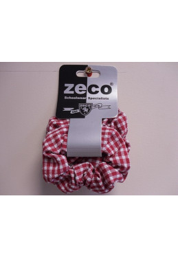 Red Gingham Scrunchy ( 2pk )